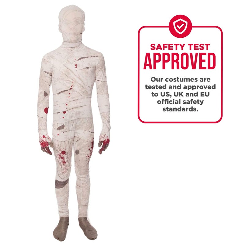 Morphsuits Kids Mummy Costume, Halloween Outfit for Boys, Spooky Dress-Up, Fun Halloween Costume, Small - Image 5